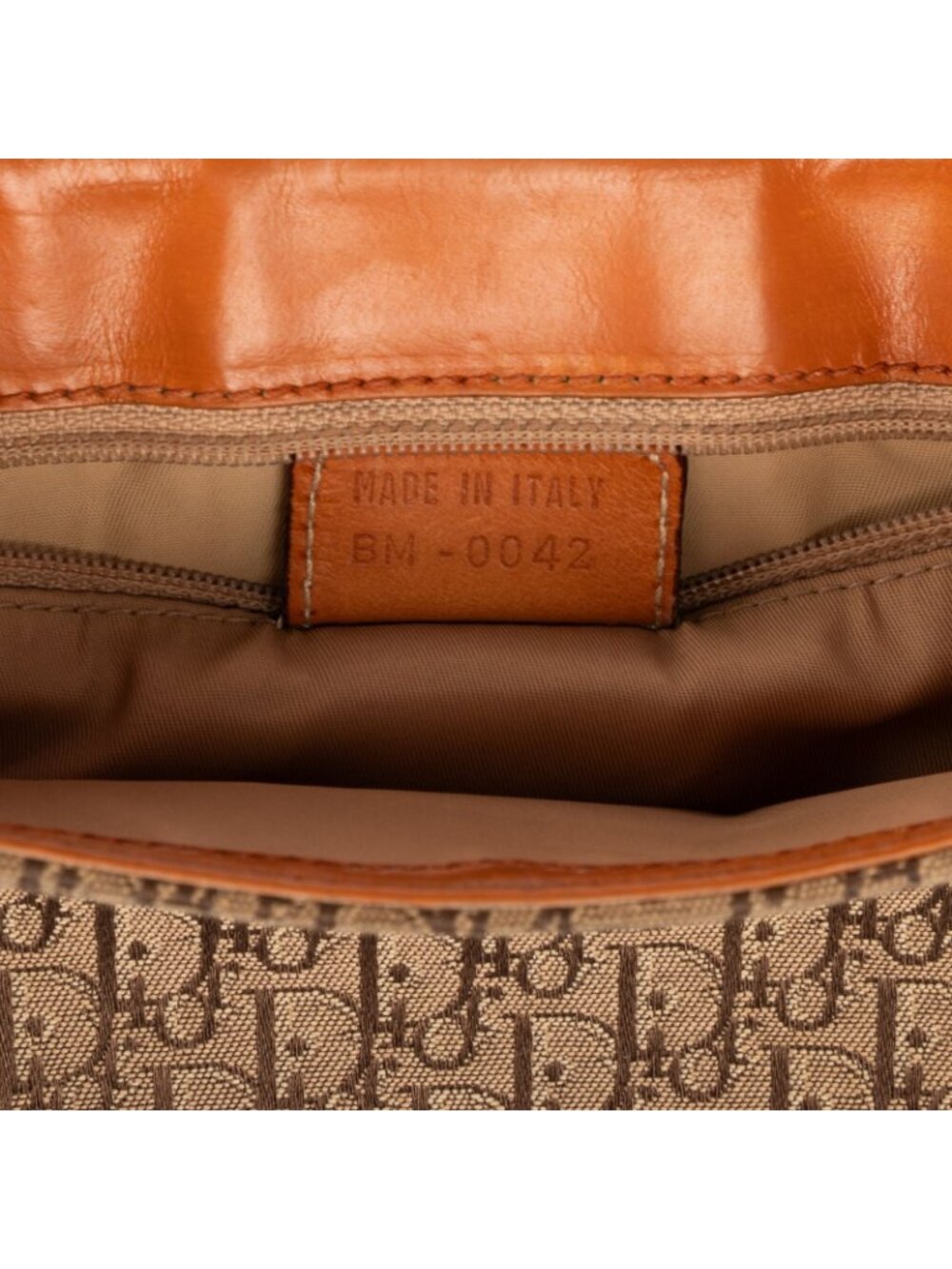 Dior Star Chain Crossbody Brown Beige Trotter Pattern Canvas - Picture 10 of 10